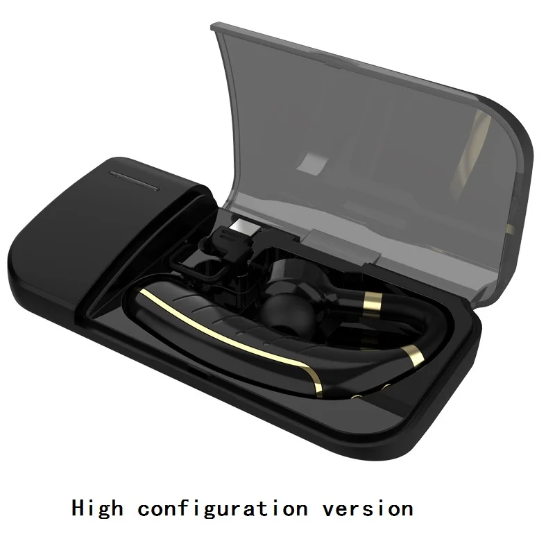 Gold Set High GDLYL Hands-free беспроводные Bluetooth наушники bluetooth-гарнитура наушники-вкладыши с микрофоном наушники чехол для IPhone Xiaomi - Цвет: Gold Set High