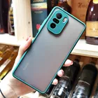 Чехол для Redmi Note 10, 10S, Note 10, жесткий матовый полупрозрачный чехол, мягкий бампер, противоударный чехол для телефона Xiaomi Redmi Note 10 Pro