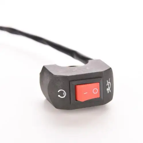 Новые мотоциклетные переключатели Цилиндрический разъем на руль Кнопка