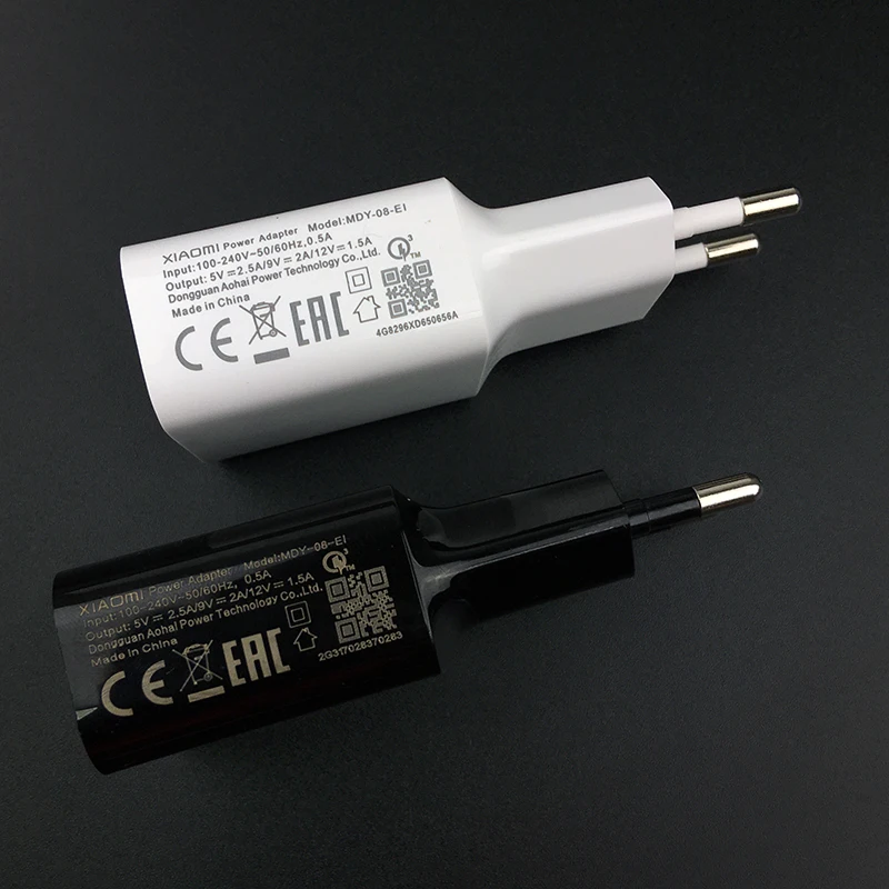 Оригинальное зарядное устройство Xiao mi QC 3,0 адаптер быстрой зарядки usb type c кабель для mi a2 a3 8 9 lite 8 9 se 9t pro max 3 Red mi Note 7 8 pro