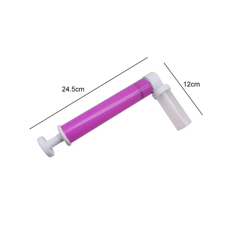 

Cake Manual Spray Guns Coloring Duster Baking Spray Tube Tools Desserts Pattern DIY Cupcake Cream Maker Sprayer Hand W5M2