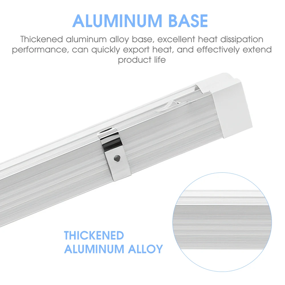 Barra de luz LED de 72 LEDs para armario, lámpara de cama de 12V para debajo del armario, luz nocturna para vehículo recreativo, armario, escaleras, cocina y dormitorio