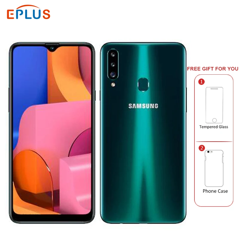 2019 Новый 6 5 дюймовый мобильный телефон samsung Galaxy A20S 4 Гб 64 ГБ 4000 мАч Восьмиядерный