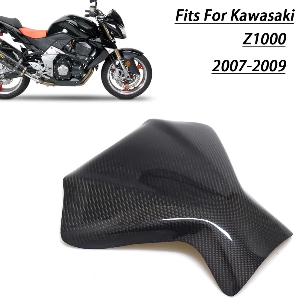 

For Kawasaki Z1000 Z 1000 2007 2008 2009 Carbon Fibre Parts Accessories Motorcycle Fuel Gas Tank Cover Protector