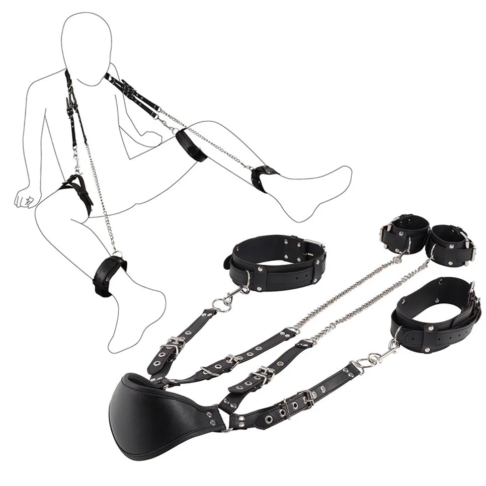 Секс игрушки для женщин парные наручники БДСМ бондаж удерживающий ремешок