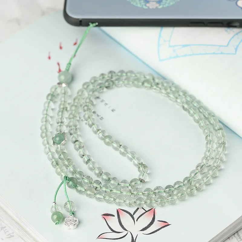 

Original Design Natural Phantom Crystal Phone Lanyards Long gua bo Lanyard cute neck lanyards landyard for keys phone charm