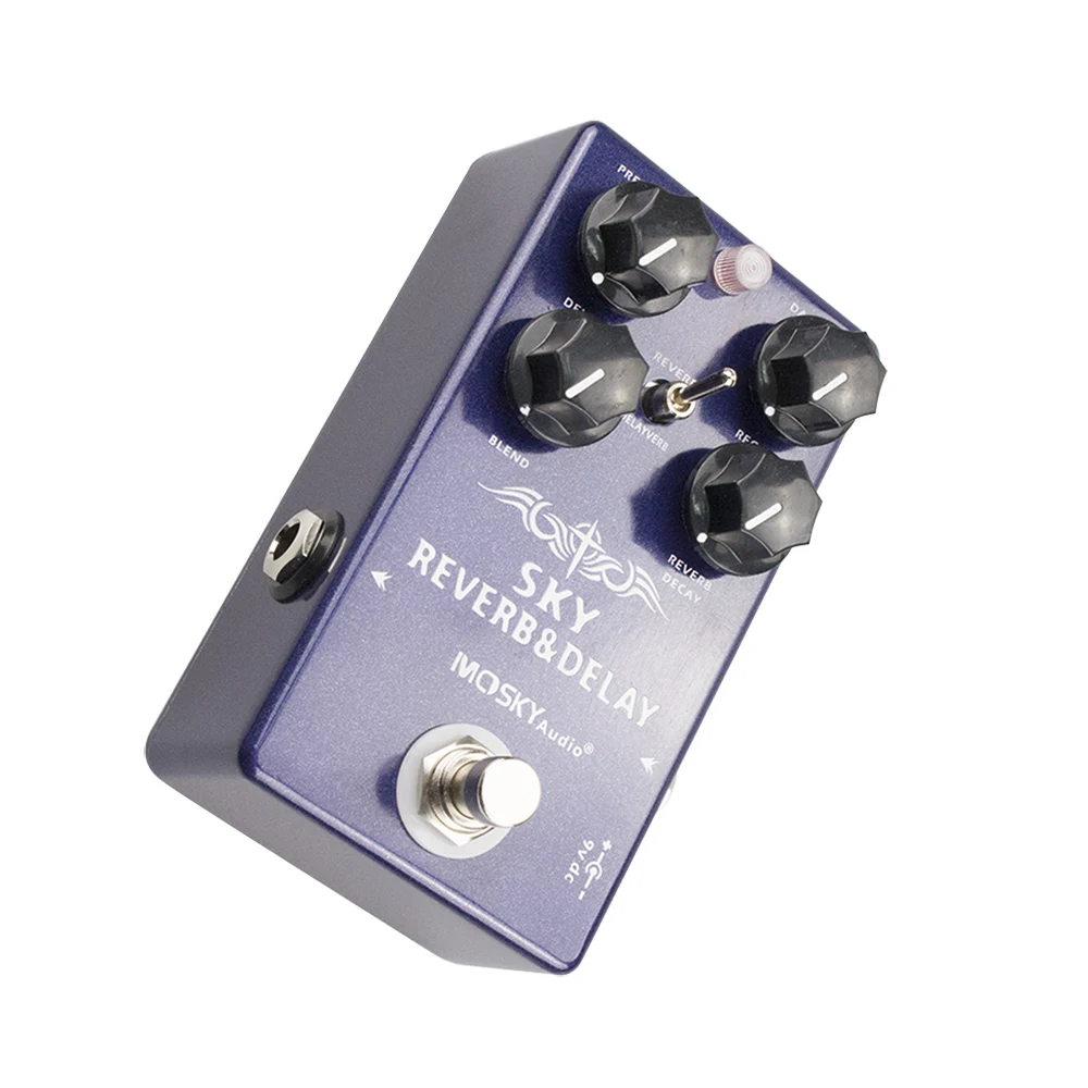 Новая специальная цифровая гитара 2 в 1 SKY Reverb Delay 2021 с переключателем True Bypass педаль
