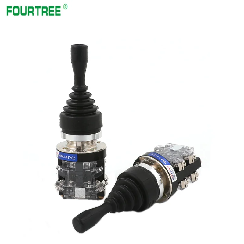 Джойстик Monolever Rocker перекрестный переключатель 30 мм мгновенный 2/4 позиций 2NO 4NO