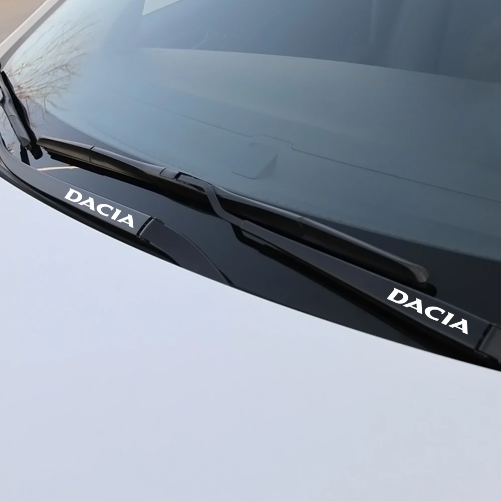 Наклейки на автомобильные стеклоочистители для Renault Dacia Duster Logan Sandero спортивный