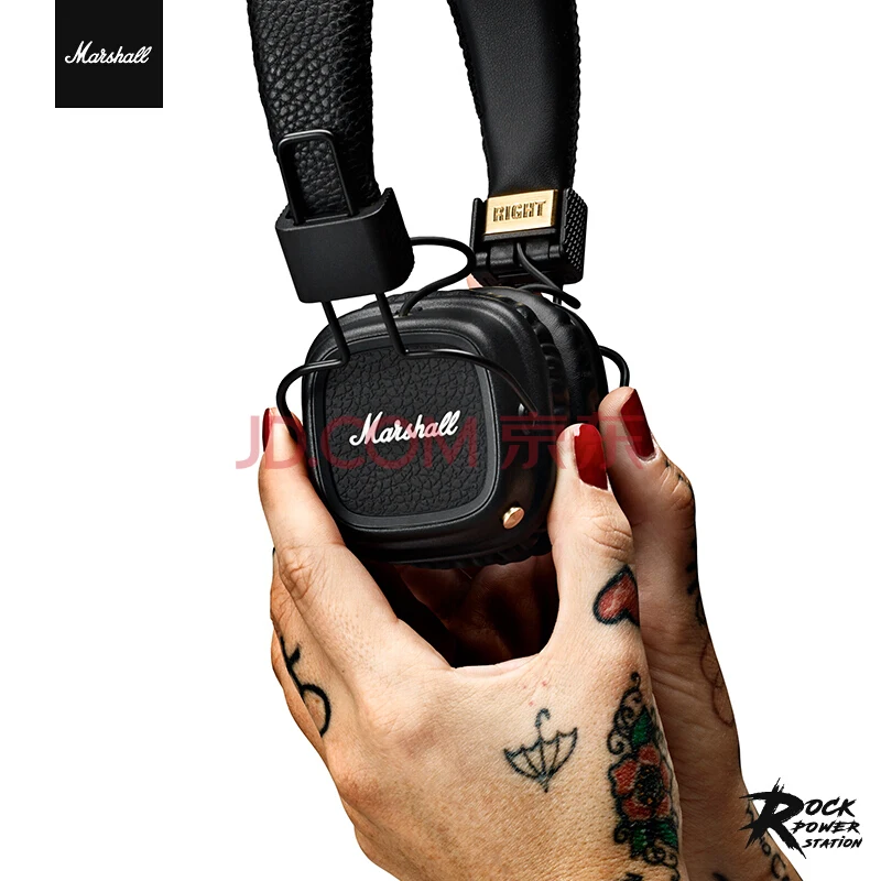 Беспроводные Bluetooth наушники Marshall MAJOR II беспроводные с глубокими басами Складная