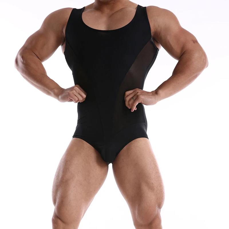 

Men's Bodysuit Corset High Elasticity One-piece Clothing Shapers Slim Corrective Body Sculpting Pulling Underwear Jumpsuits
