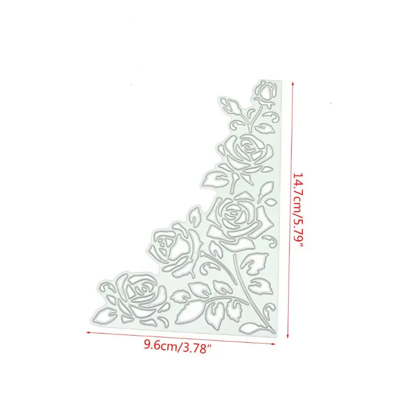 

Rose Dentelle Metal Cutting Dies DIY Scrapbooking Paper Stamping Die Decor 95AA