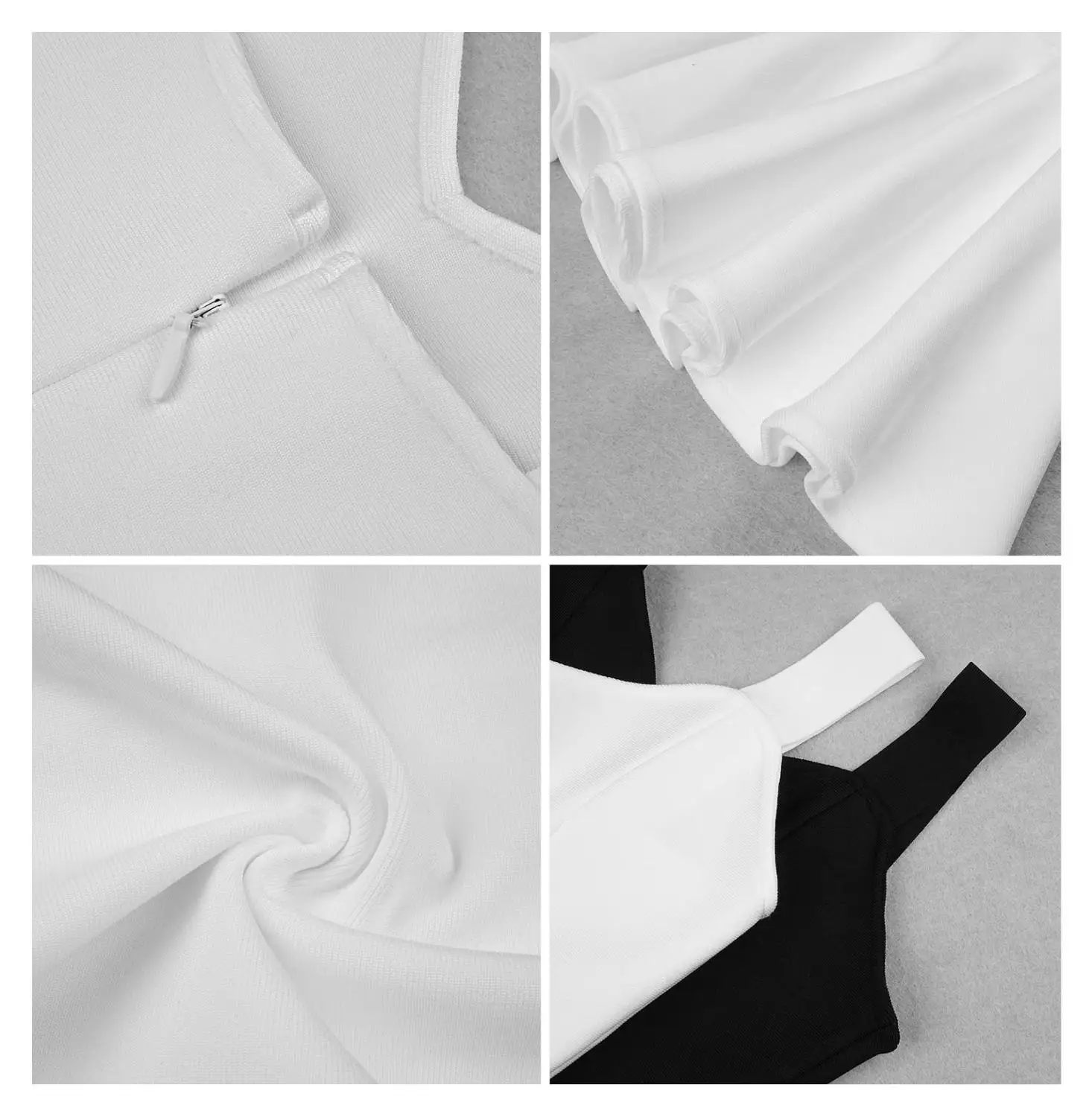 

Ruway Wedding Bandage Women Dress Elegant Office Lady Fishtail Strap Sleeveless Evening Nightclub Dress Sexy Vestidos Dobanmbd