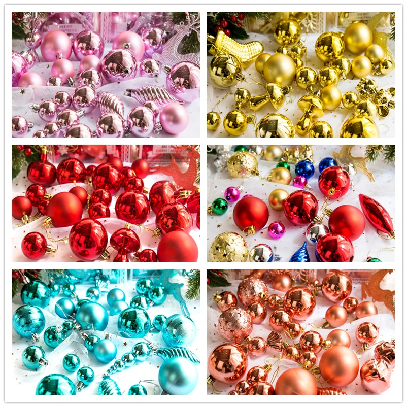 30 шт./упак. Рождественская елка шары домашнего украшения безделушки вечерние