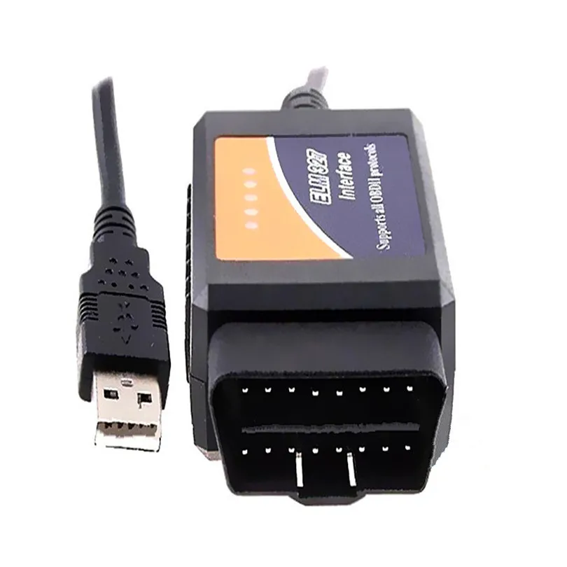ELM327 V1.5 USB интерфейс obdii сканер/считыватель кодов лучший автомобильный