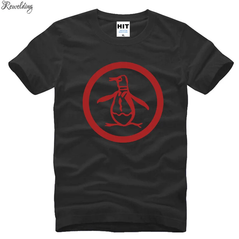 

Cartoon Cute Penguin Printed Men's T-Shirt T Shirt For Men Summer New Short Sleeve O Neck Cotton Casual Top Tee Camisetas Hombre