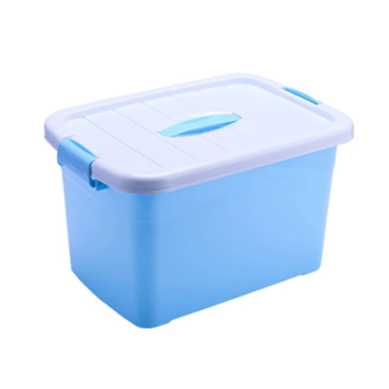 Ящик для хранения косметики и одежды пластиковый плотный бокс игрушек домашнего