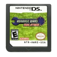 DS картридж для игровой консоли карта Advance Wars Dual Strike версия США английский язык