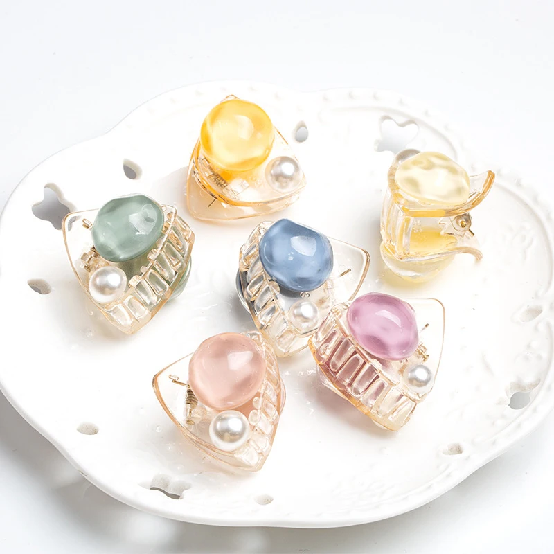 Комплект из 2 предметов модные свадебные туфли Украшенные жемчугом Коготь волос