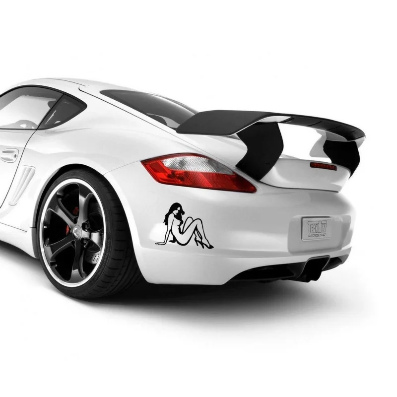 

Sexy Girl Silhouette #2 DIY Vinyl Decal Sticker Window Muscle Decorative sticker 20x14.7cm