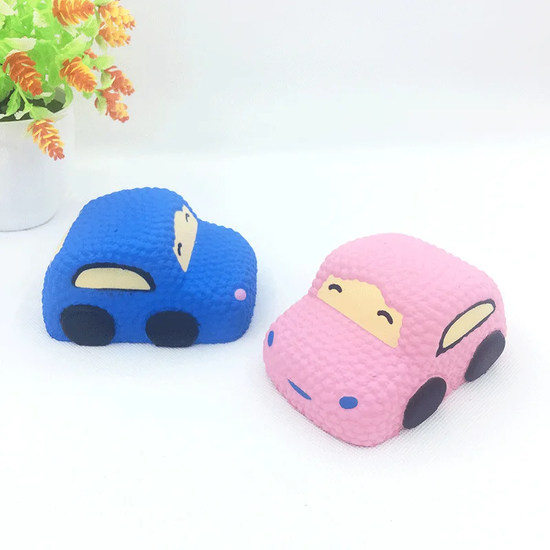 Сжимаемая Автомобильная супер медленно восстанавливающая форму Веселая игрушка