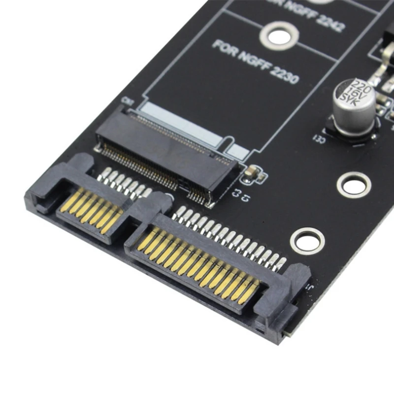 Плата расширения H1111z адаптер M.2 M2 Sata3 Raiser на Sata плата SSD B 30/42/60/80 мм H3CA | Компьютеры и