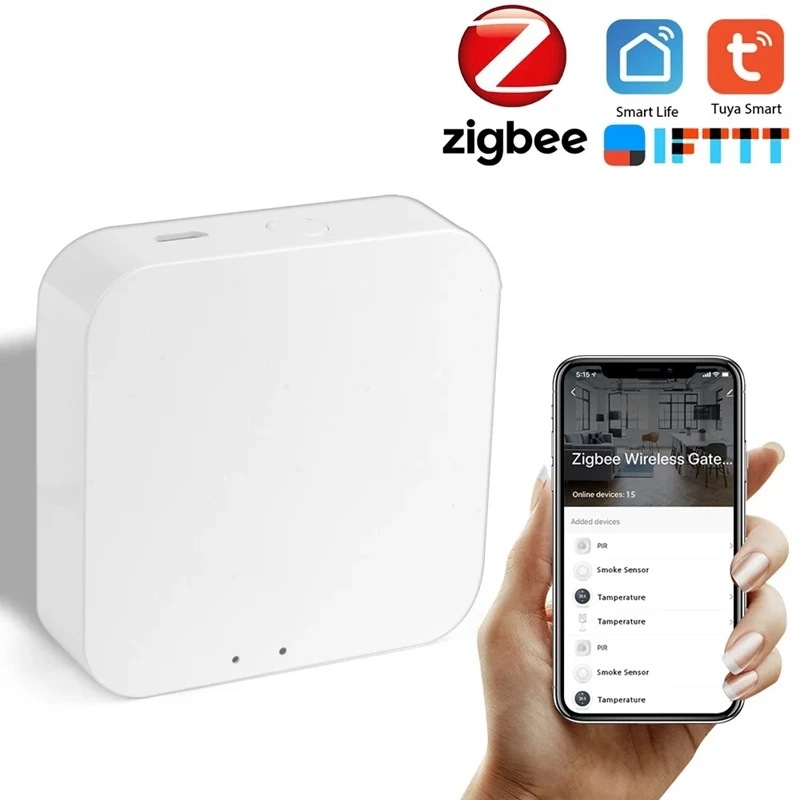 Умный шлюз Tuya ZigBee концентратор умный дом мост приложение Smart Life беспроводной