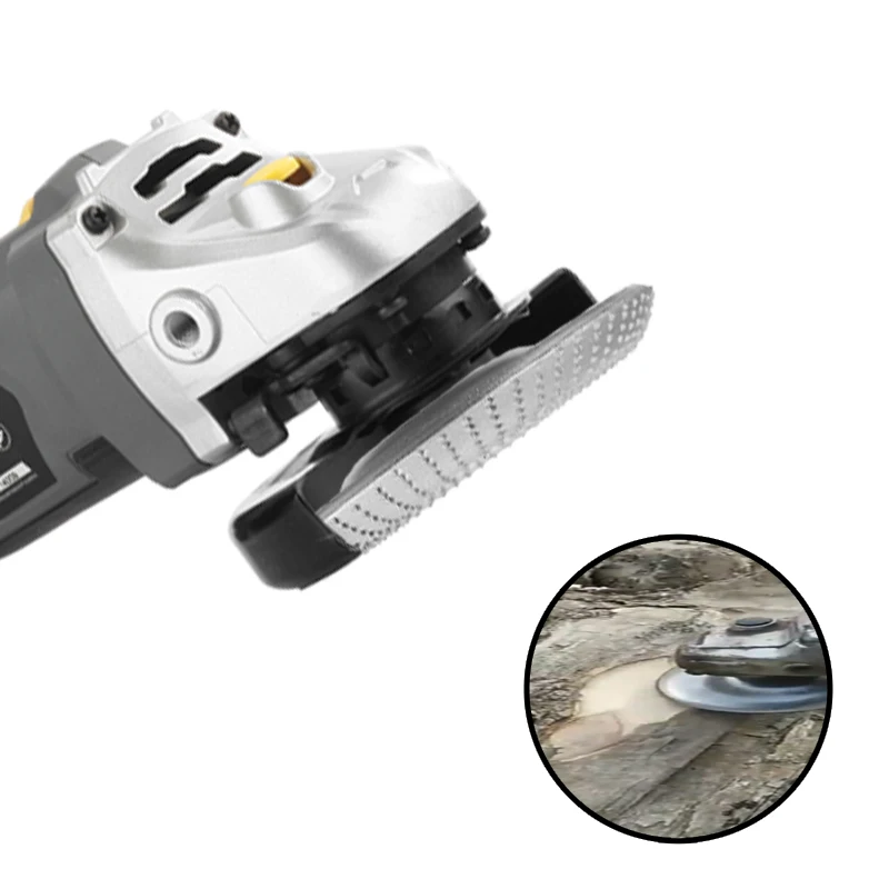 22mm Woodworking Sanding Barbed Angle Grinder Wheel Grinding Tungsten Carbide Engraving Rotating Tool | Инструменты