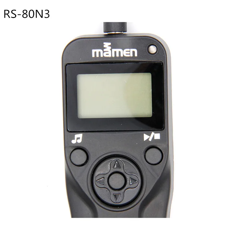 MAMEN MC-DC2 MC-30 RS-60E3 RS-80N3 фотографии Камера пульт дистанционного управления спуском фотографического затвора с Камера пульт дистанционного управления Шнур для цифровой зеркальной камеры Canon Nikon