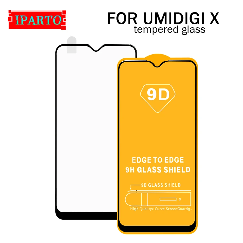 UMIDIGI X Закаленное Стекло 100% хорошее качество премиум 9H Защитная пленка для экрана