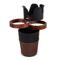 3 in 1 car cup holder multifunction car drink holder adapter mount extender with 360 rotating adjustable base for coffee cup