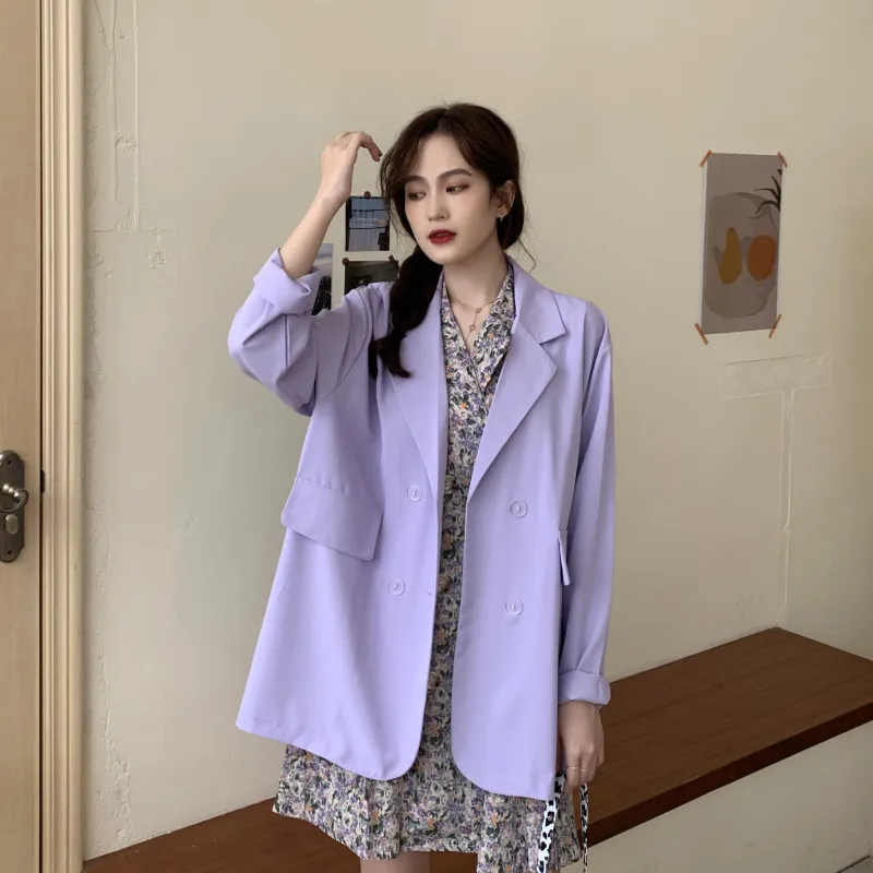 

New Blazers Women Work Lady Casual Sleeve thin Summer Jacket Suit Coat Slim Office Long Solid Fashion Blazer