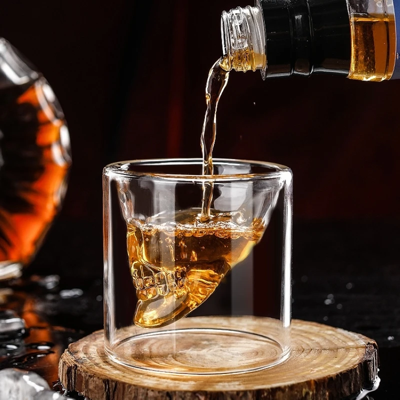 2 шт. стакан для виски с черепом 4 25 мл | Дом и сад