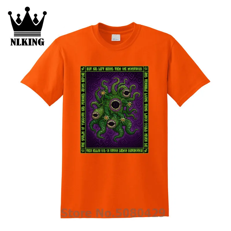 Ghatanothoa Icon-Azhmodai футболки хлопковая Футболка с рукавом loveccraft yuggoth necronomicon cthulhu