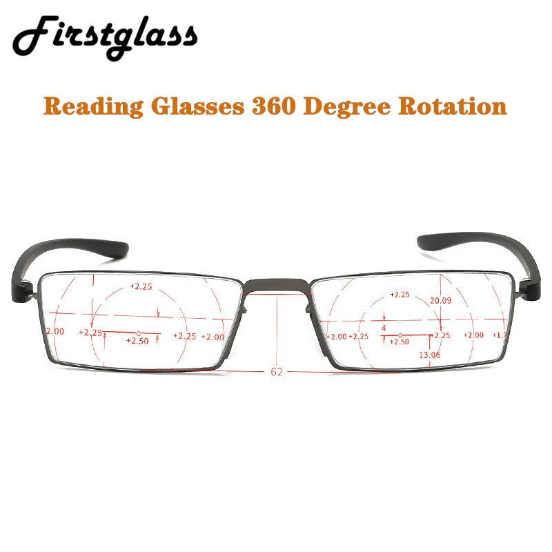 Очки для чтения с мультифокальными линзами сверхдальнозоркие очки супер