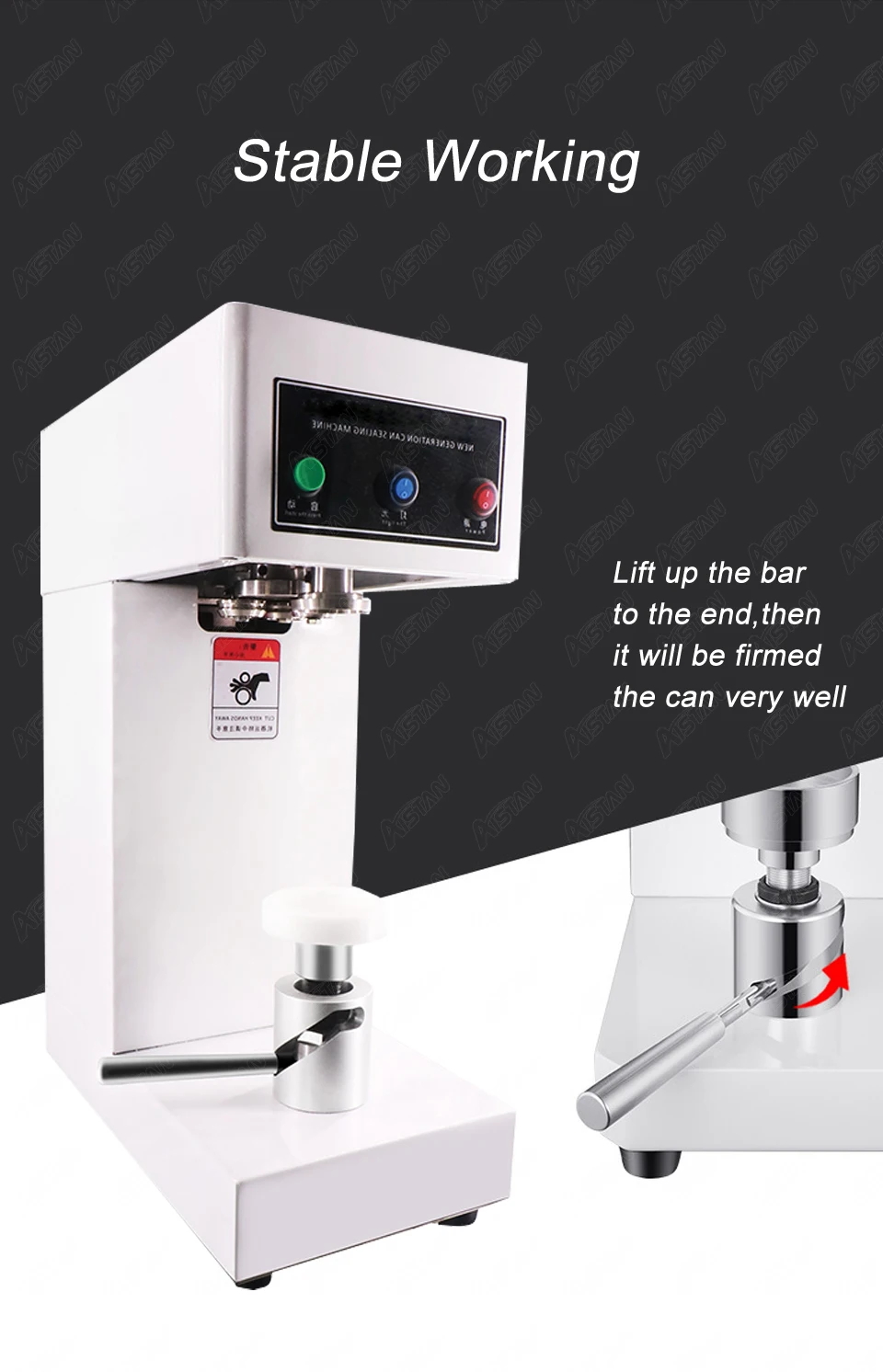 Машина RC55H для герметизации жестяных банок|Вакуумные упаковщики| |