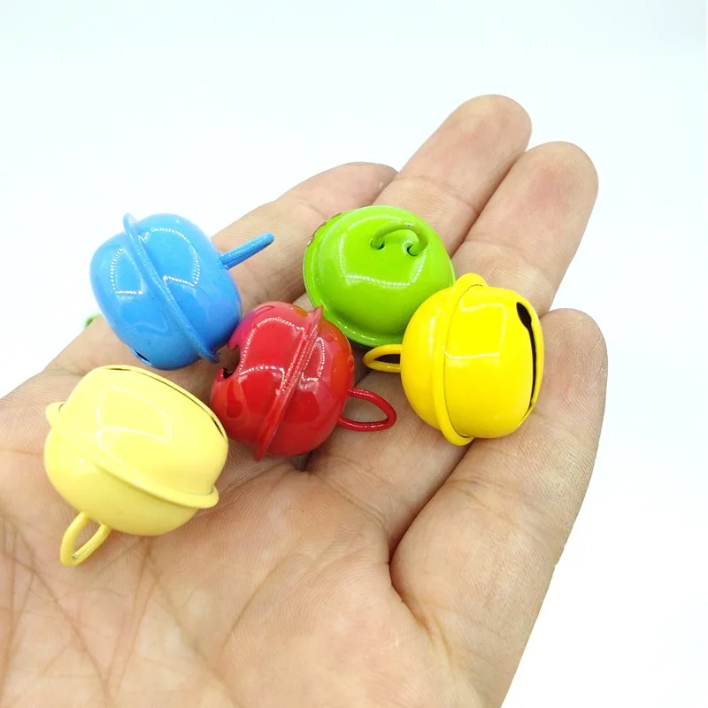 Колокольчик для домашних животных 22 мм цветной собаки металлический колокольчик