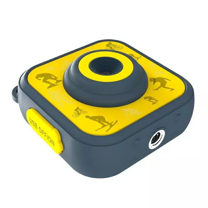 Новая детская спортивная водонепроницаемая цифровая камера HD дисплей 1080P