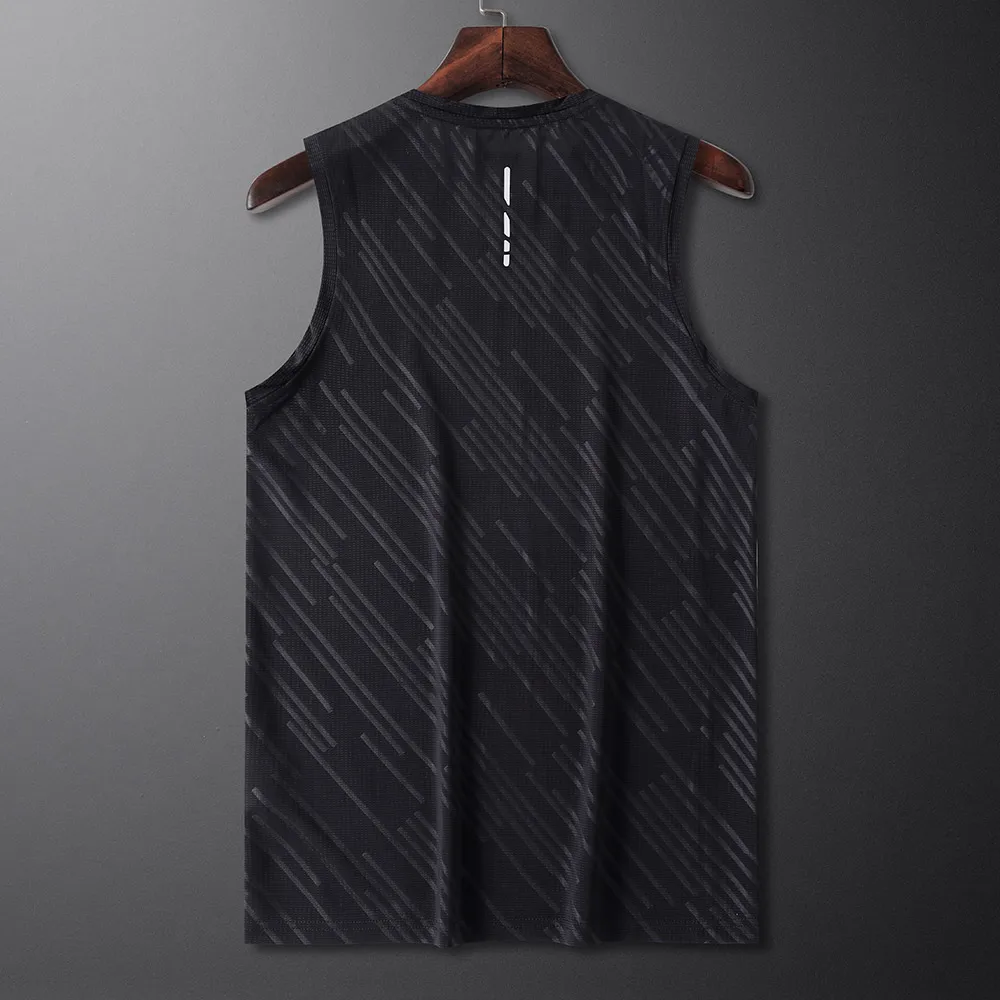 Men's Running Vest Sleeveless Sports Tank Tops, Men T-Shirt, Gym Tank Top Men Compression T-Shirts, For Running, Training Sports