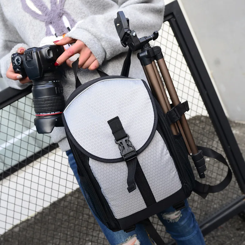 new backpack shoulder bags with compartments for canon nikon sony dslr lens tripods camera accessories free global shipping