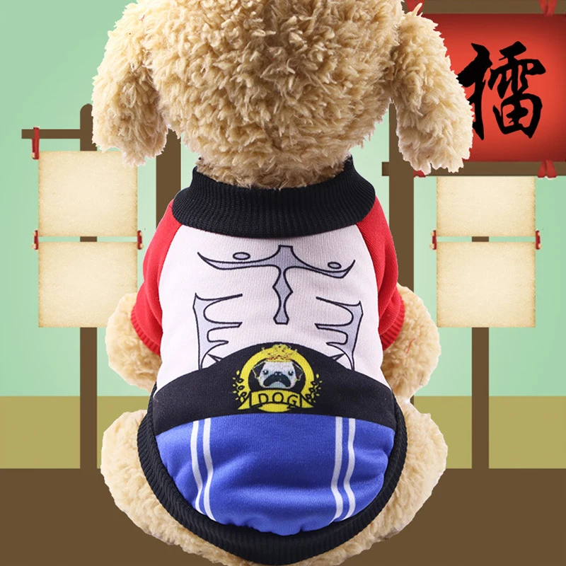 Жилет для домашних питомцев летняя одежда собак и кошек с боксерским узором