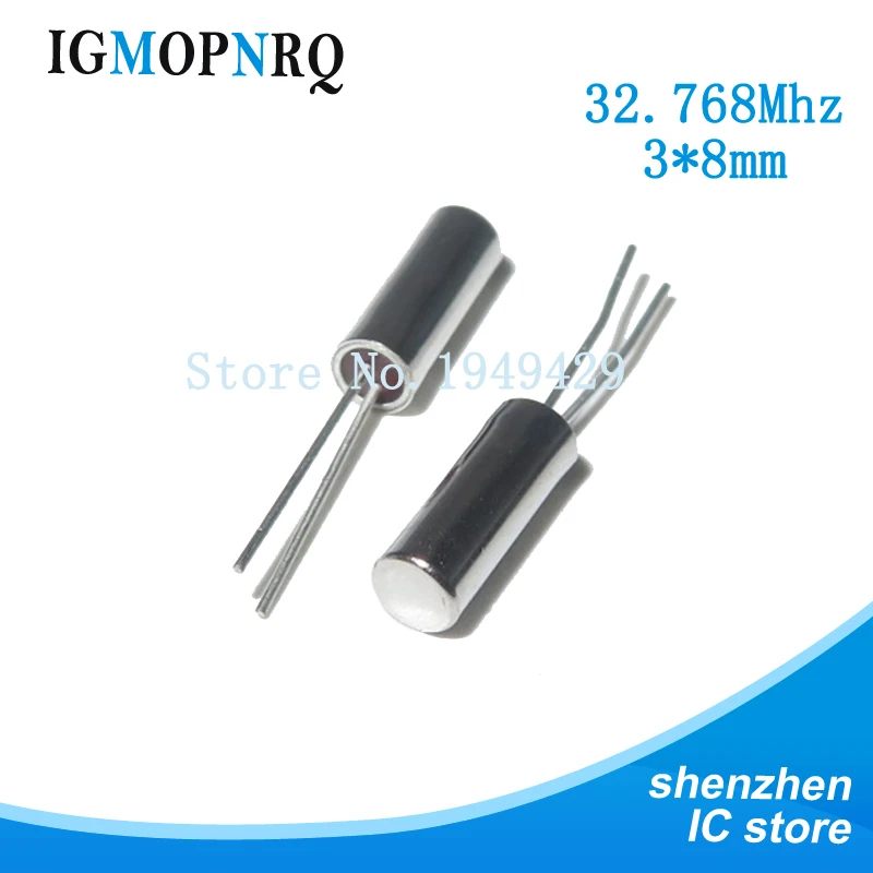 10 шт. HC-49S 32 768 k 3*8 МГц 3x8 igMopnrq кварцевый кристалл резонатор пассивный осциллятор HC