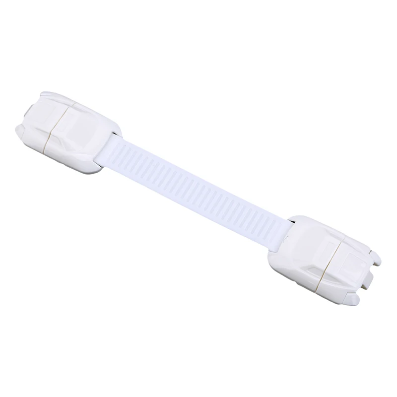 Cerradura de seguridad para ni&ntilde;os y cajones largos, bloqueo de refrigerador multifunci&oacute;n antiagarre, productos para el cuidado del beb&eacute;-4