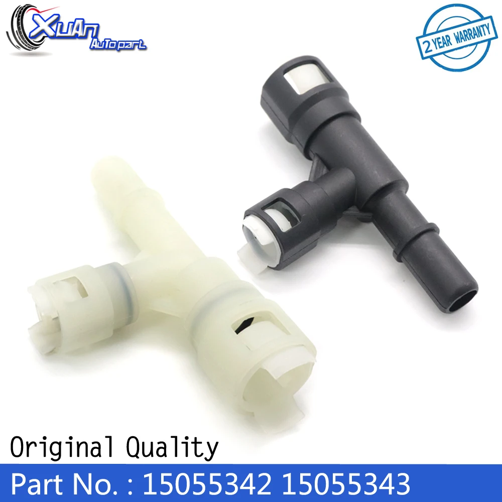 

XUAN HVAC Heater Inlet Hose Connector 15055342 15055343 For Chevy Suburban Avalanche Tahoe GMC Yukon Cadillac Escalade Hummer H2