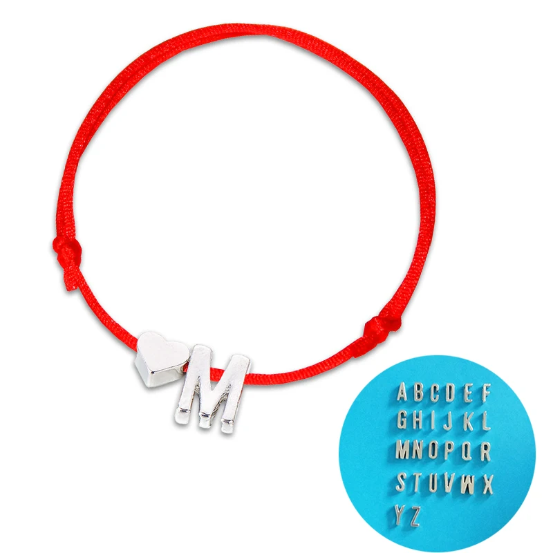 Распродажа браслет серебряного цвета с изображением крошечного сердца и имени