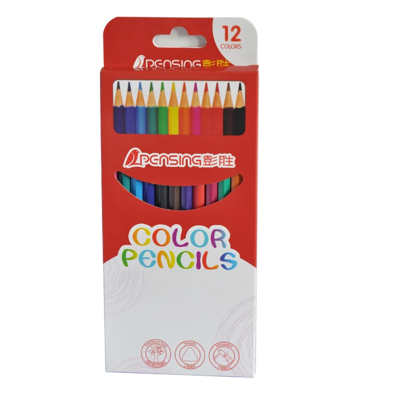 

Zanken water-soluble color lead professional hand-painted students draw with 12-color beginner children's colored pencils