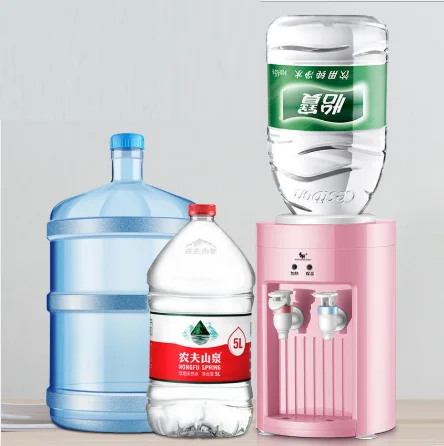 Портативный Настольный диспенсер для питьевой воды с горячей и теплой двойной