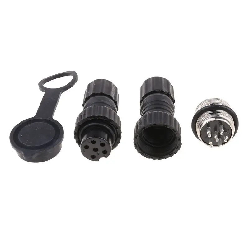 Водонепроницаемый авиационный Разъем GX16 штепсельная вилка датчик кодировщика