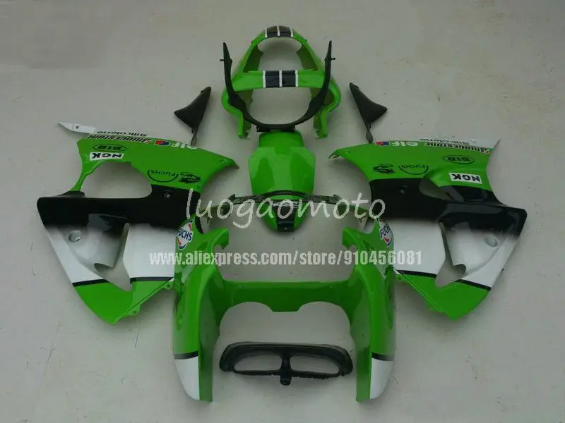 

Bodys For green blk KAWASAKI ZX-636 ZX 600 CC 6 R ZX636 ZX6R 00 01 02 ZX 636 600CC ZX-6R ZX600 ZX 6R 2000 2001 2002 Fairing kit