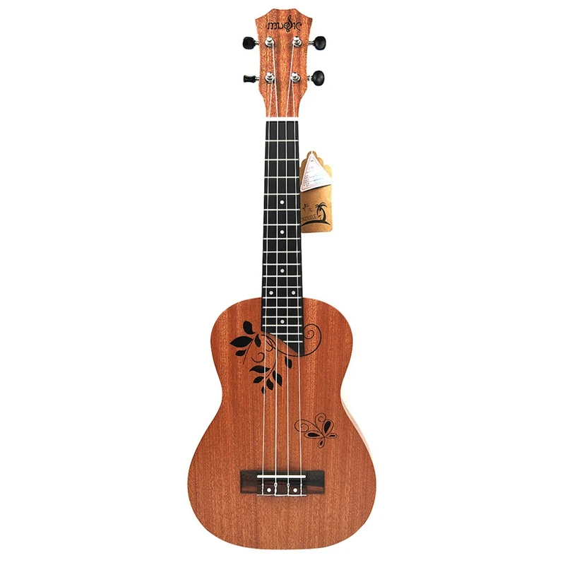 

New 23 inch Ukulele Concert Ukulele 23 Inch 17 Frets Mahogany 4 String Acoustic Beginner Hawai Guitar